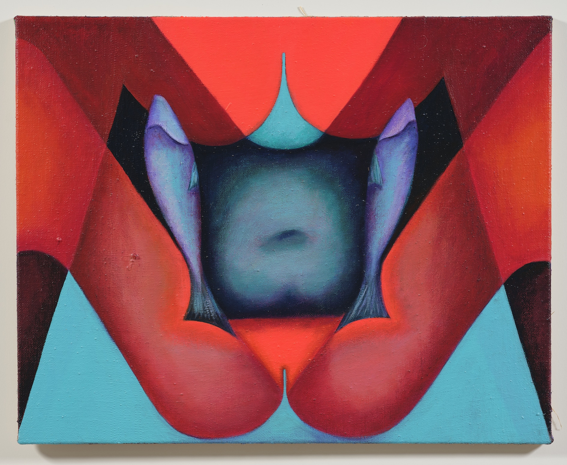 Recent painting included in solo show 'Quiet Motel' at Whangarei Art Museum, 2022