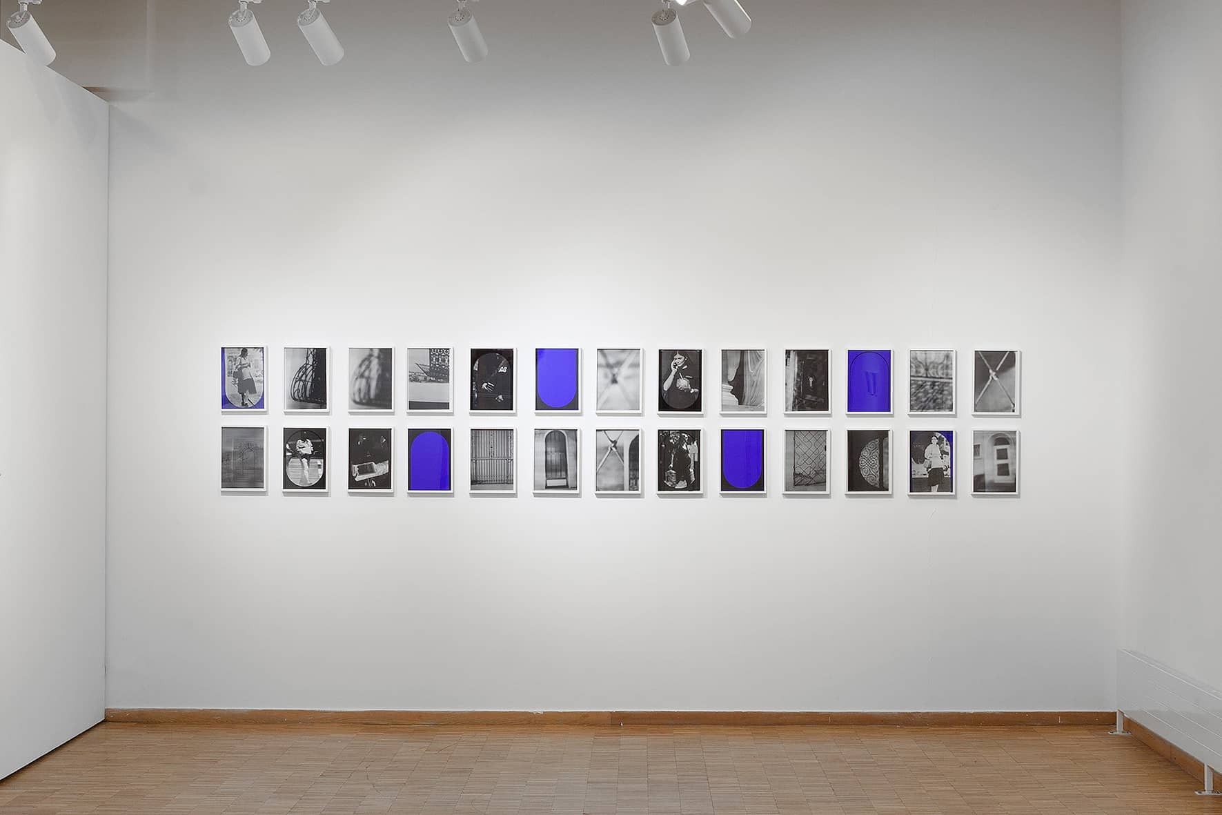 Hanna Stiegeler installation view Goethe Institute Paris, Il figlio mistero