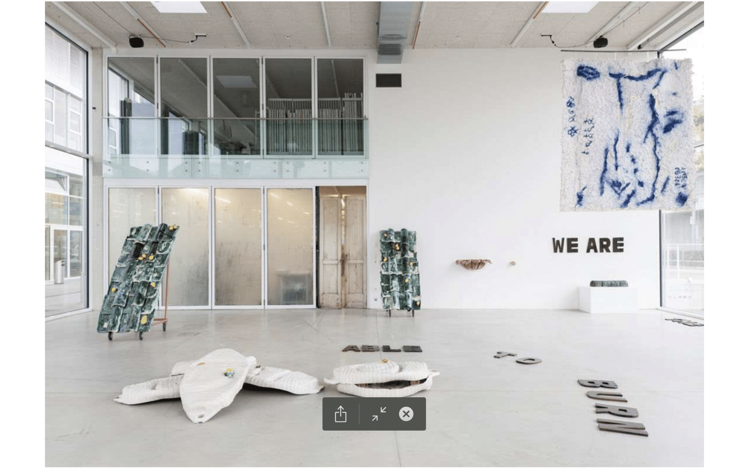 solo show at Der Tank curated by Chus Martinez